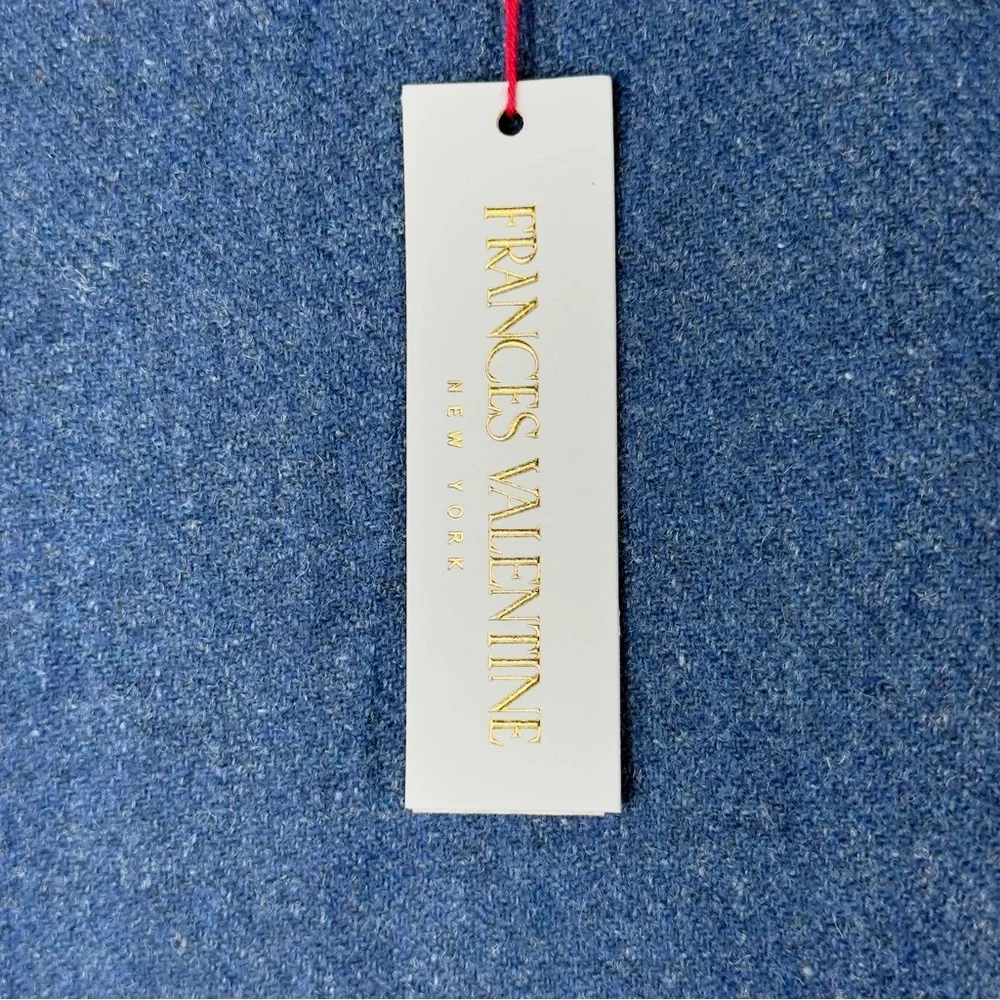 NWT FRANCES VALENTINE CALLISTA WOOL-BLEND DRESS Sz L - Picture 4 of 15